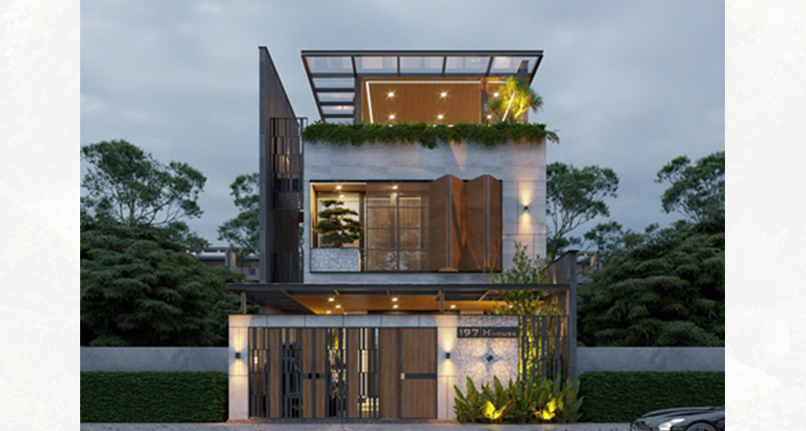 Công trình nhà Ông Lê Đình Huấn